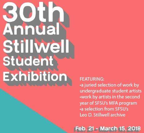 30th Annual Stillwell Student Exhibition Flyer
